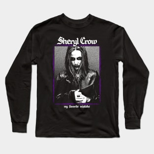 Sheryl Crow Metal Style Long Sleeve T-Shirt